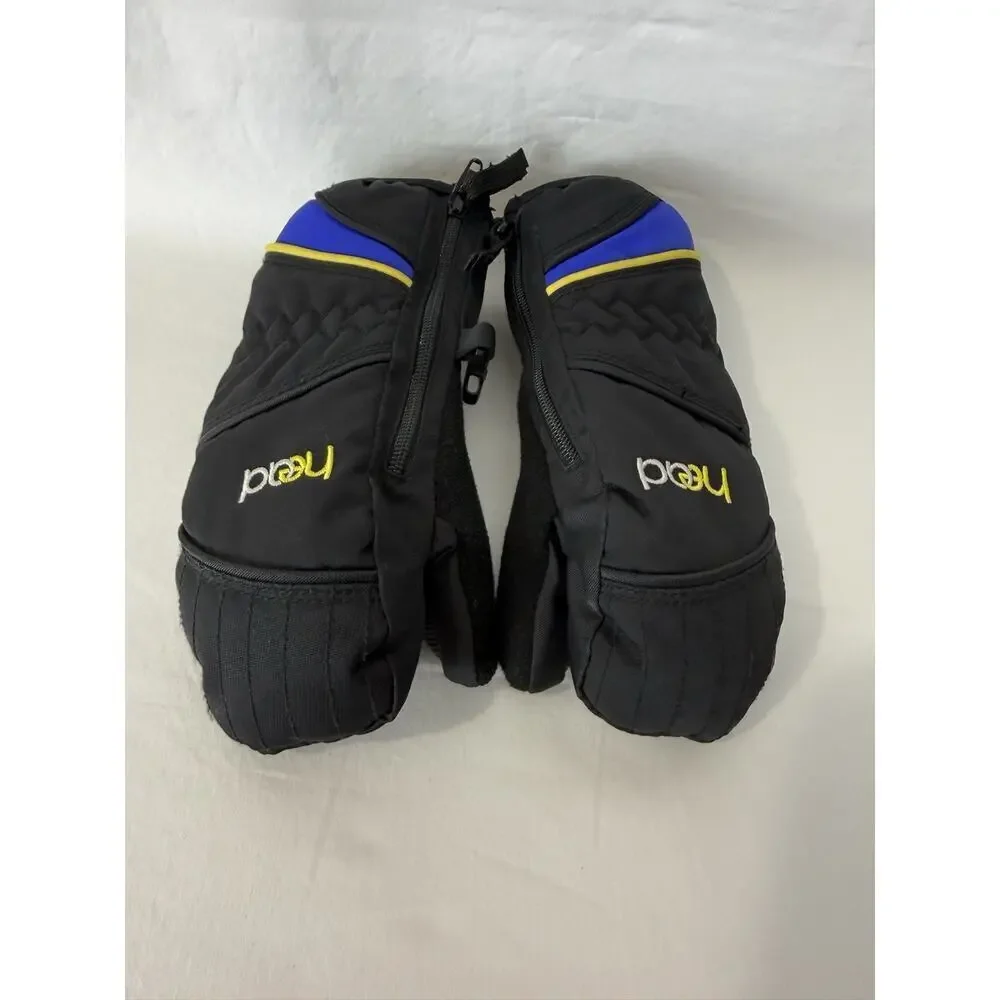 HEAD Toddler Mittens Black/Blue Size XXS – Excellent Pre-Owned Condition